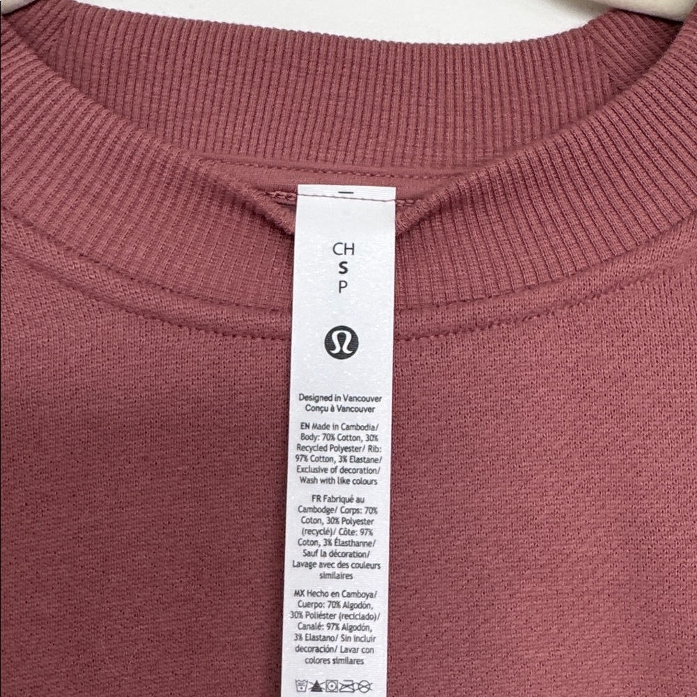 Lululemon Steady State Oversized Crew - Size Small - NWT - Picture 5 of 5